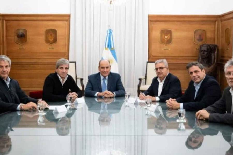 Jalil, Franco y Caputo firmaron el primer convenio de intercambio de información