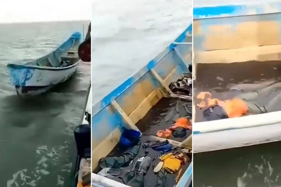 Apareció una embarcación con 14 muertos frente a las costas de Venezuela