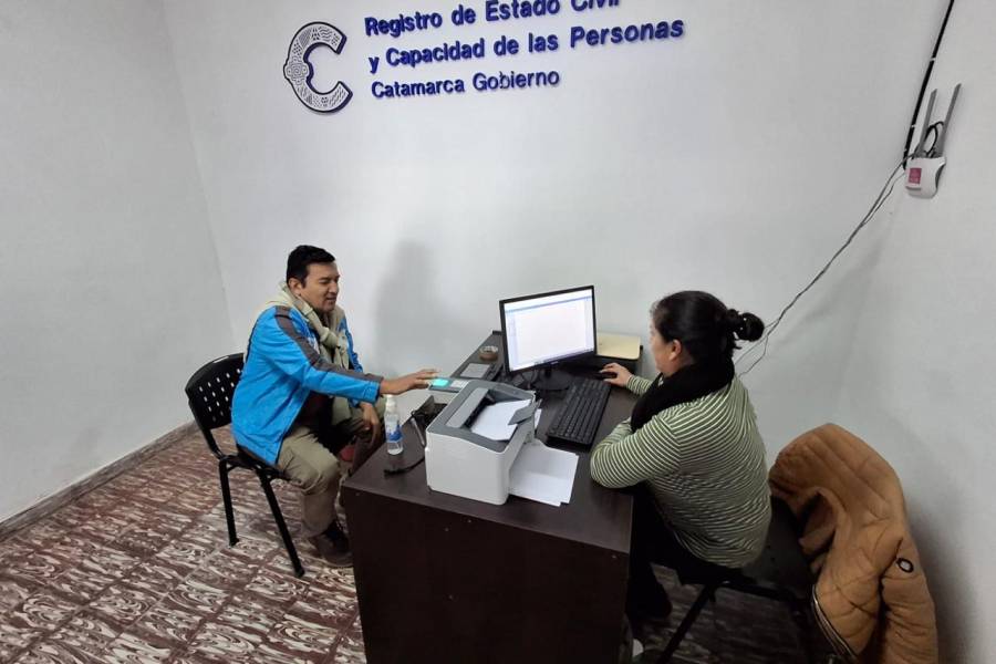 Modernización en marcha: Renovaron equipos tecnológicos en 18 delegaciones del Registro Civil de Catamarca