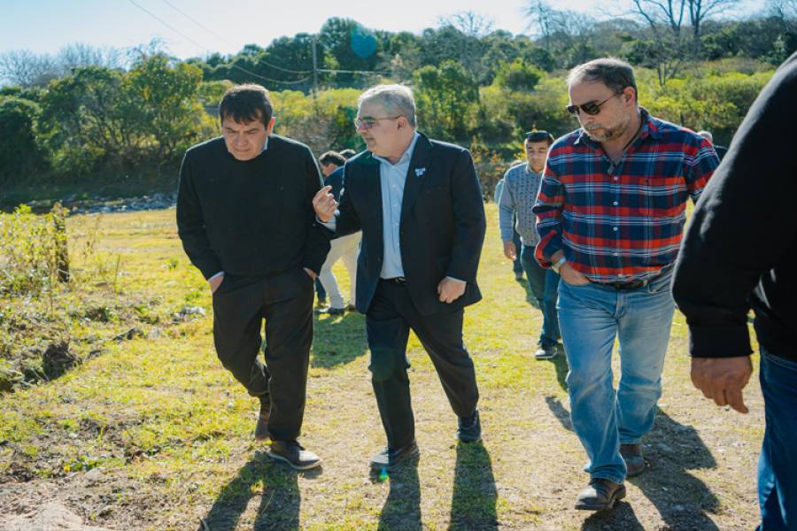 Guayamba: municipio y Provincia proyectan la construcción de un puente en la villa turística  