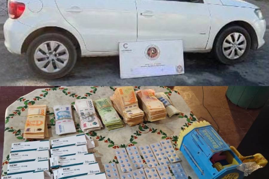 Catamarca: Secuestran psicotrópicos ocultos en un juguete y más de $1,8 millones en un allanamiento