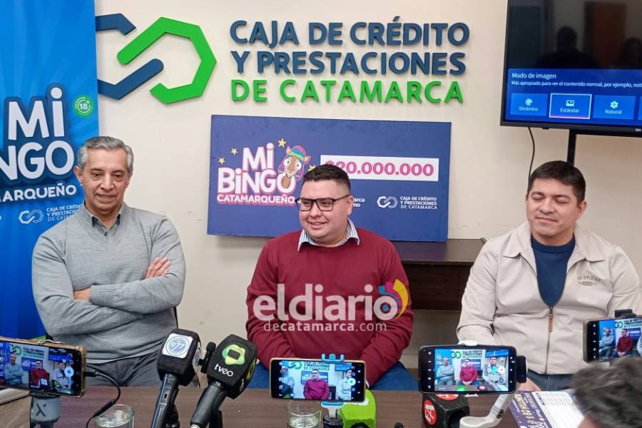 Se viene el Bingo Catamarqueño “Edición Especial El Poncho 2025” con un premio mayor de $20 millones