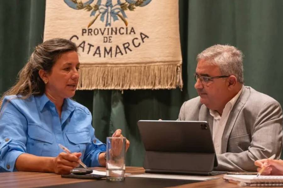 Susana Zenteno se reunió con el gobernador Jalil