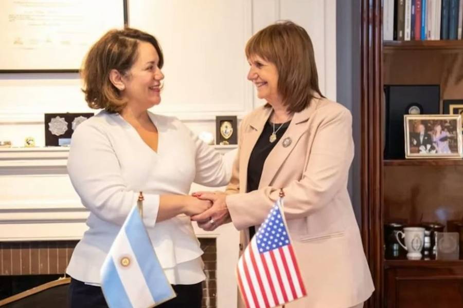 Patricia Bullrich se reunió con funcionaria de EE.UU. antes de la llegada de Kristi Noem