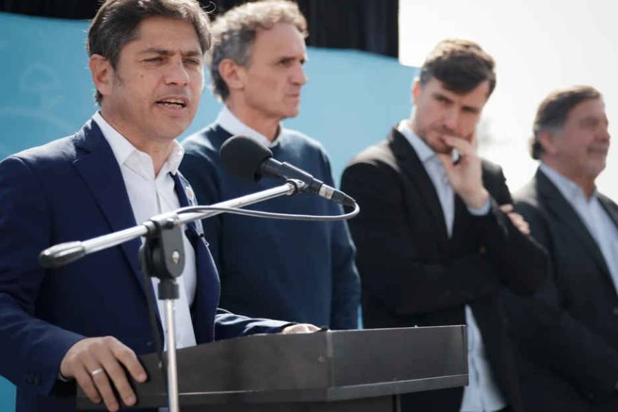 Axel Kicillof: “Nosotros mejoramos la escuela pública, mientras Milei gasta $29 billones para pagar intereses”