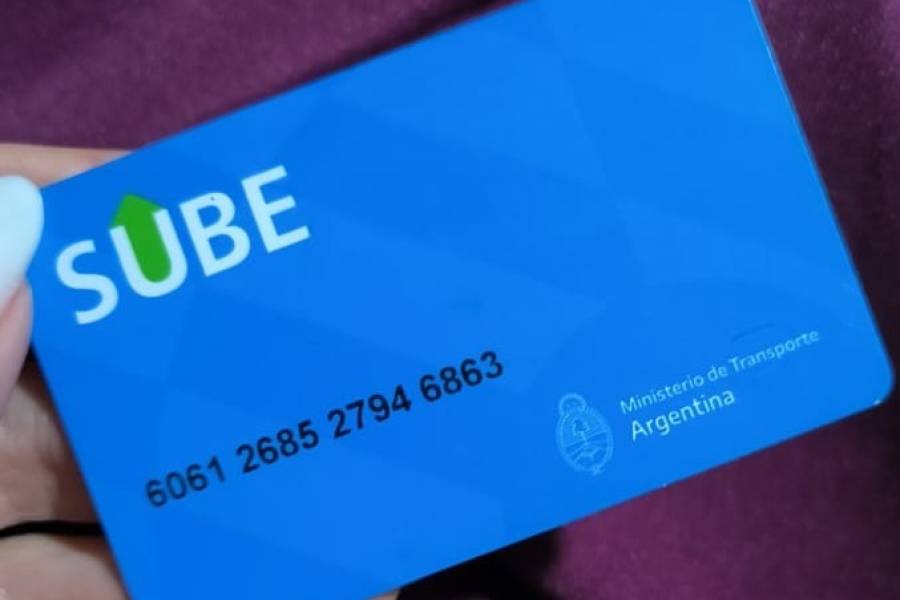 La SUBE comenzó a funcionar en cinco departamentos mas