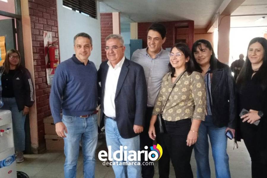 Raúl Jalil: “Es un día muy importante para que la gente se exprese y venga a votar”
