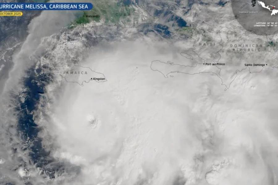 El huracán Melissa ya es categoría 5 y ya hay varios países en alerta