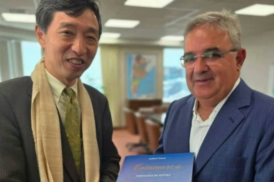 El Gobernador Jalil recibió al Embajador de Japón y avanzaron en una agenda de cooperación bilateral