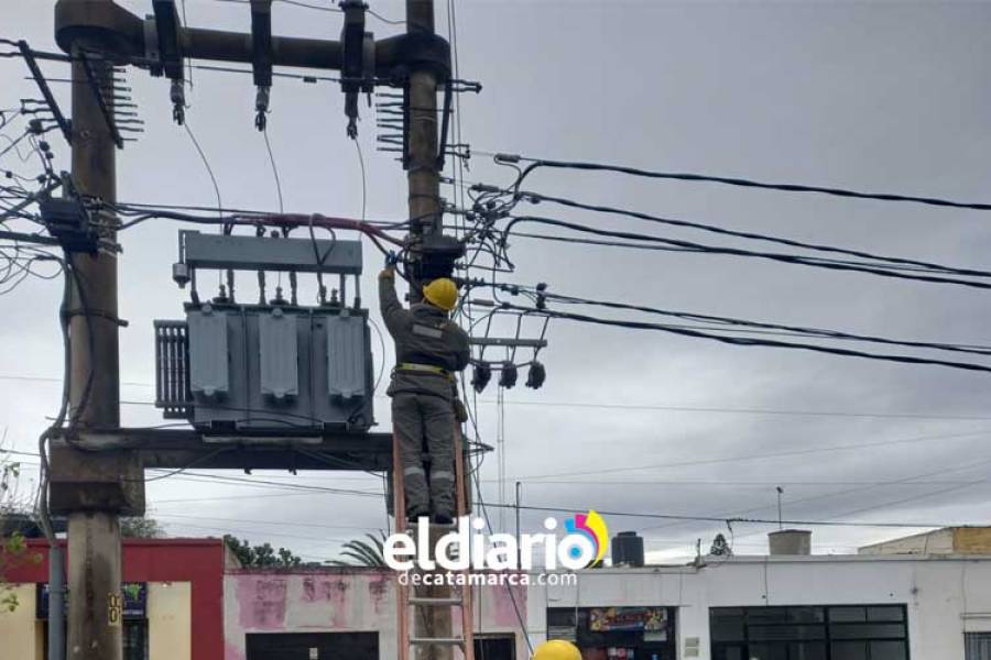 EC Sapem trabaja para normalizar el servicio eléctrico en Belén tras el temporal