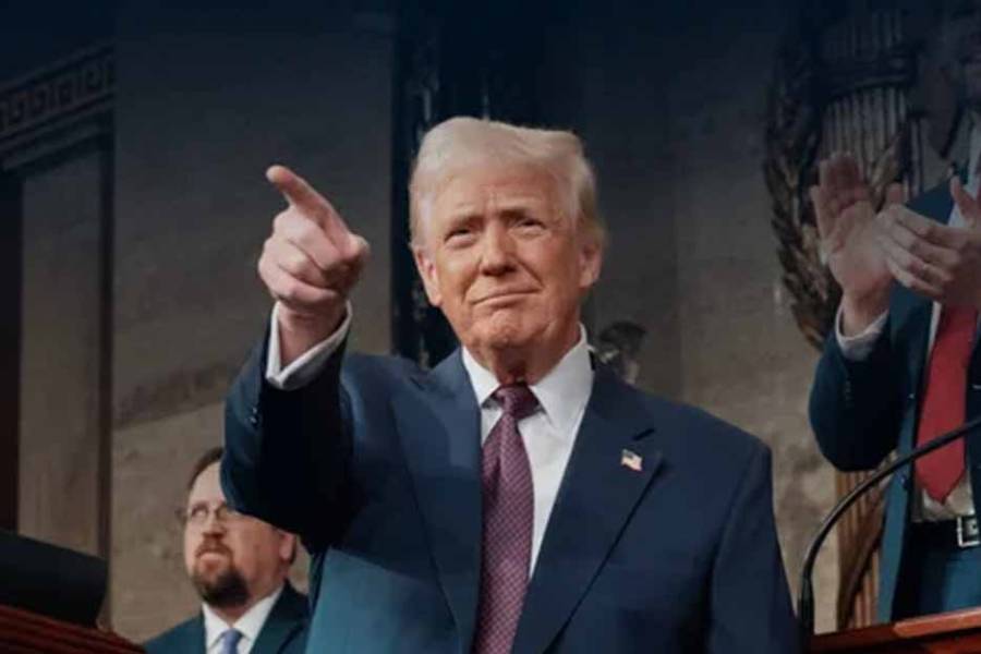 Trump alabó su propia gestión y afirmó que Estados Unidos 