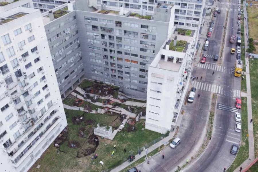 Derrumbe en Parque Patricios: inquilinos y propietarios fueron autorizados a retirar sus pertenencias