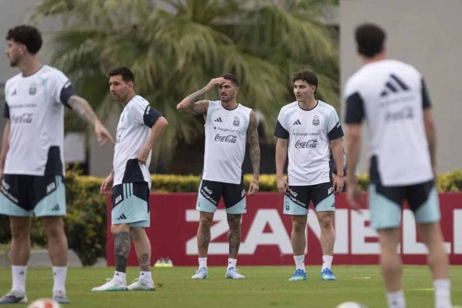 La Selección argentina ajusta detalles y comienza una nueva semana de trabajo
