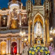 Con la Bajada de la Sagrada Imagen se inicia el Septenario en honor de la Virgen del Valle