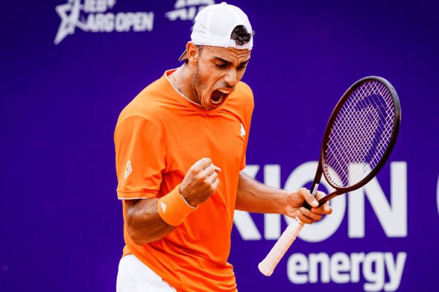 Gran triunfo de Cerúndolo para meterse en la tercera ronda del Masters de Madrid