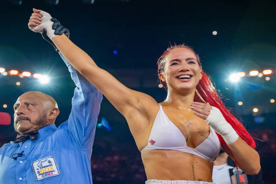 Flor Vigna cumplió su sueño y se consagró campeona de boxeo en México: “Me abrazaron cuando no tenía ganas de vivir”