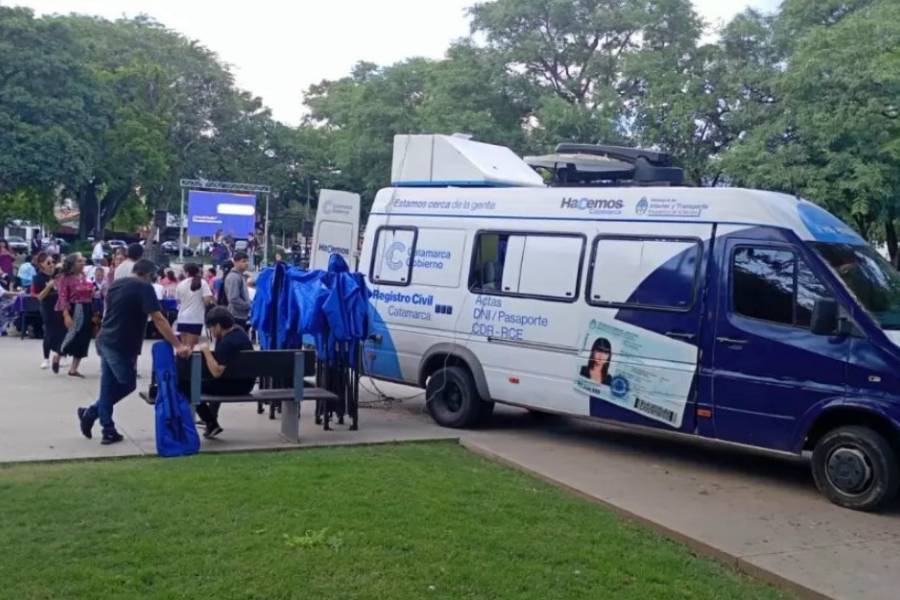 El Registro Civil Móvil realiza nuevos operativos