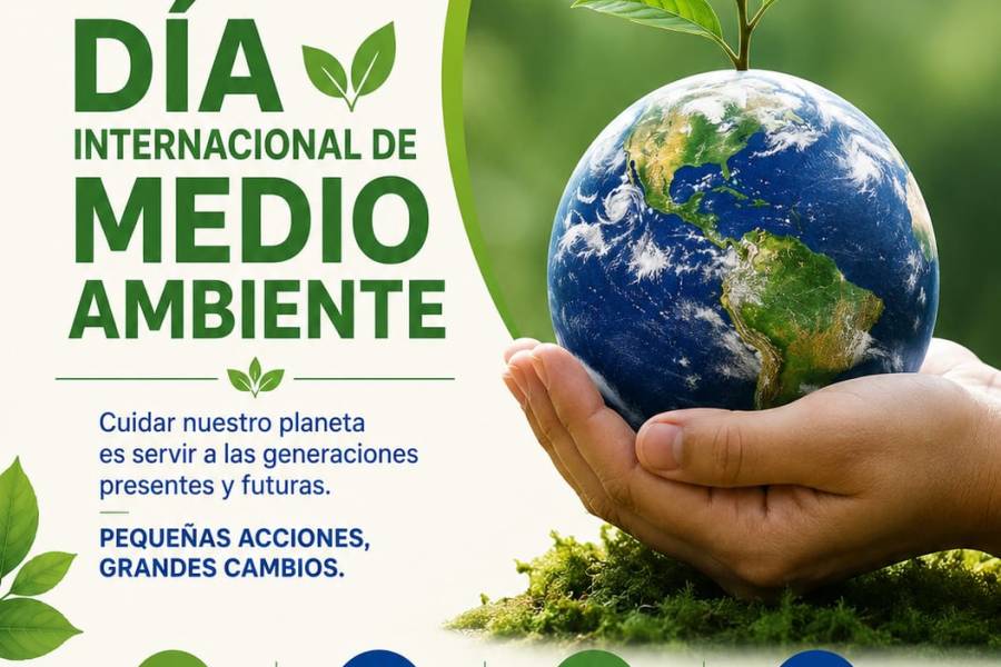 Este 05 de junio celebramos el DÍA DEL MEDIO AMBIENTE