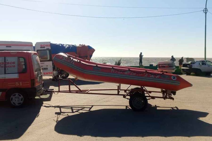 Sigue la búsqueda de los pescadores a más de una semana de sus desapariciones en el Río de la Plata