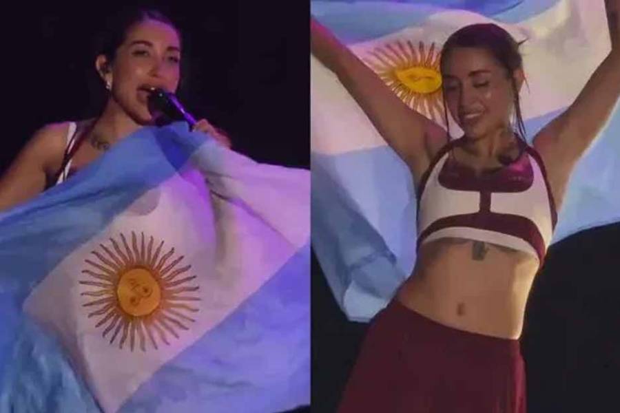 El significativo gesto de María Becerra en el Barts Festival de Barcelona que recorrió el mundo