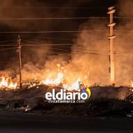 Un voraz incendio de pastizales en Valle Chico movilizó a bomberos y vecinos