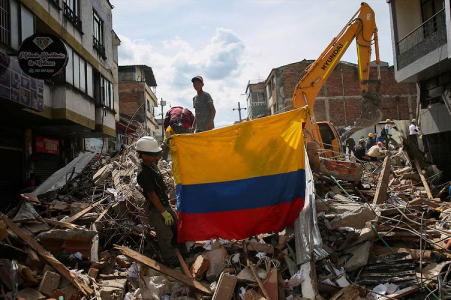Terremoto en Colombia: el presidente De La Espriella confirmó 265 muertos y más de 3000 heridos