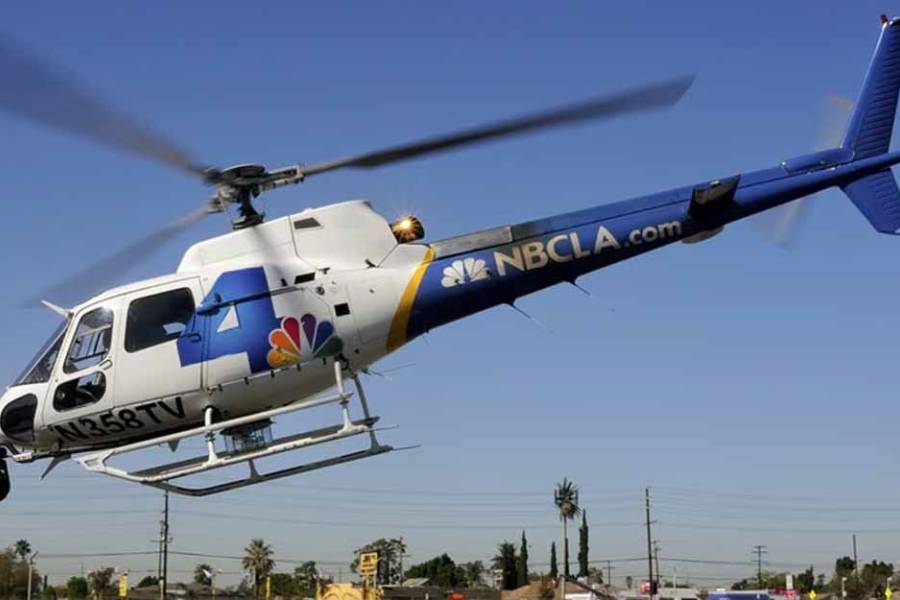 Un helicóptero de NBC y Telemundo se estrelló en vivo en Estados Unidos mientras cubría un accidente