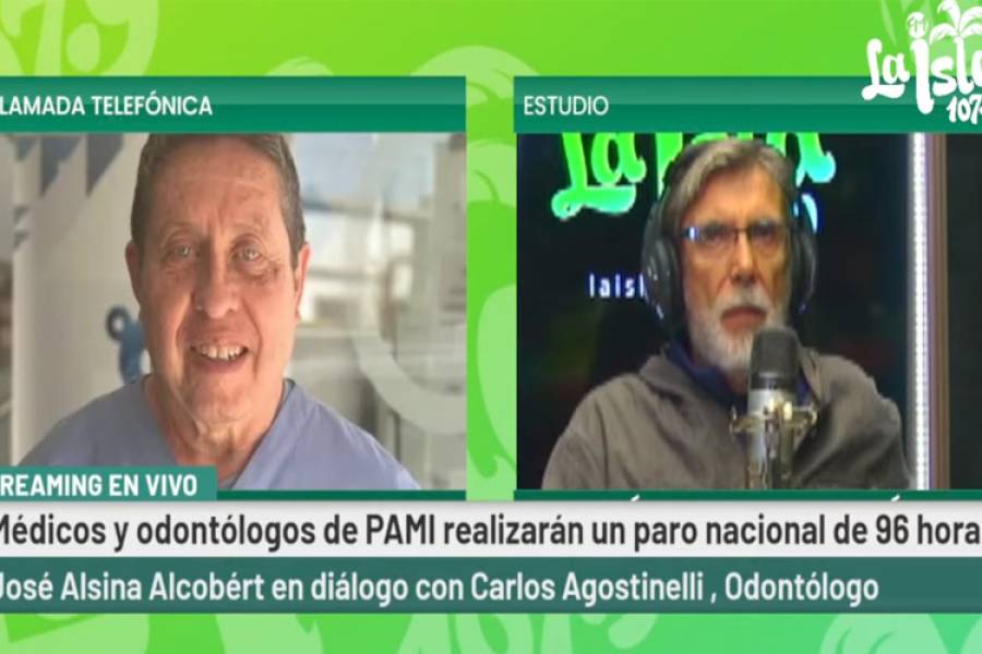 PAMI: Médicos y odontólogos harán un paro nacional de 96 horas