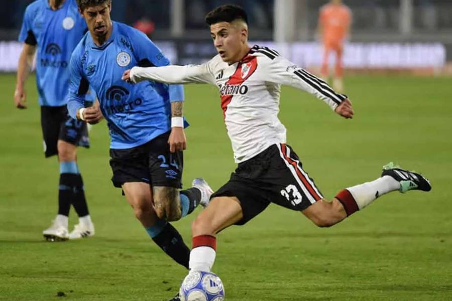 River goleó 3-0 a Belgrano en Córdoba y se metió en puestos de playoffs