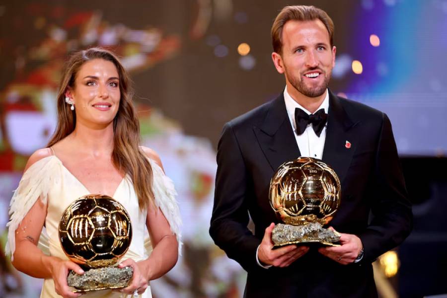 Harry Kane ganó el Balón de Oro 2026 al imponerse sobre Lionel Messi, Lamine Yamal y Kylian Mbappé: todos los ganadores